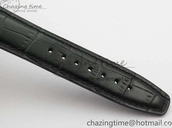 MIROTIME 0502 TimelessDesign Portuguese IW358304 ZF 1:1 Best Edition SS Blue Dial on Leather Strap A 7078